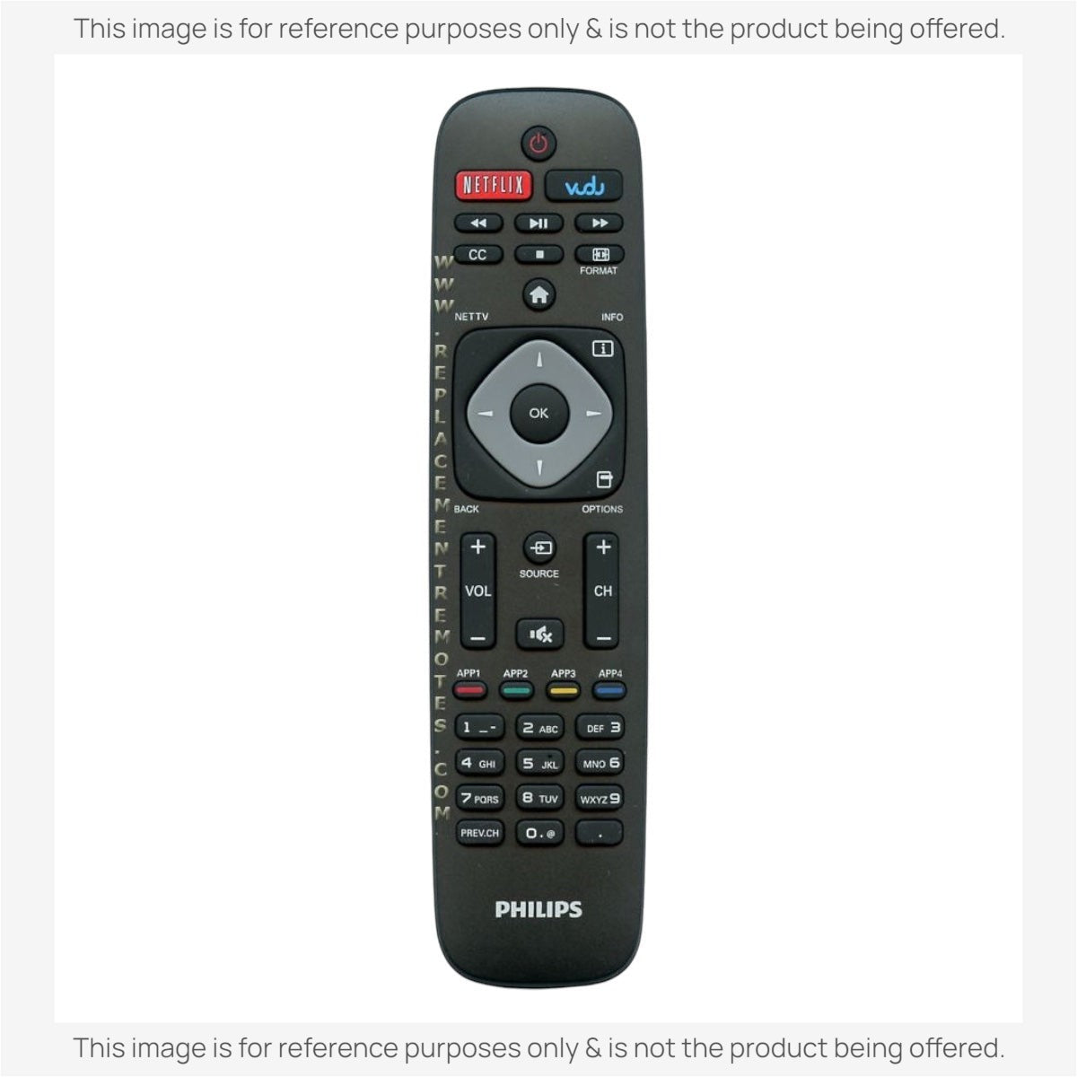 Philips URMT39JHG003 TV Remote Control
