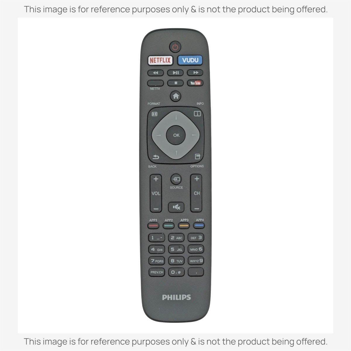 Philips URMT41JHG010 TV Remote Control