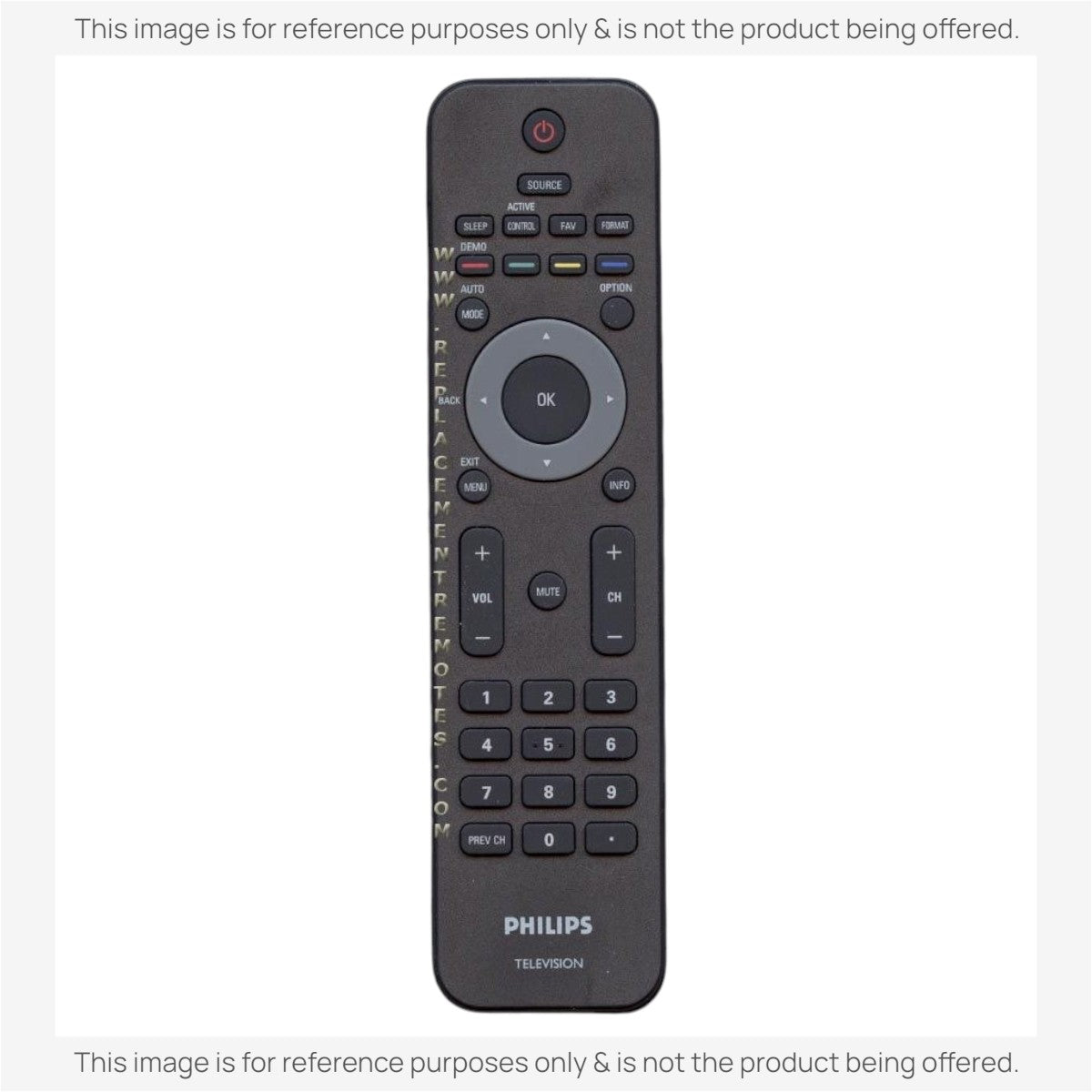 Philips YKF230001 TV Remote Control