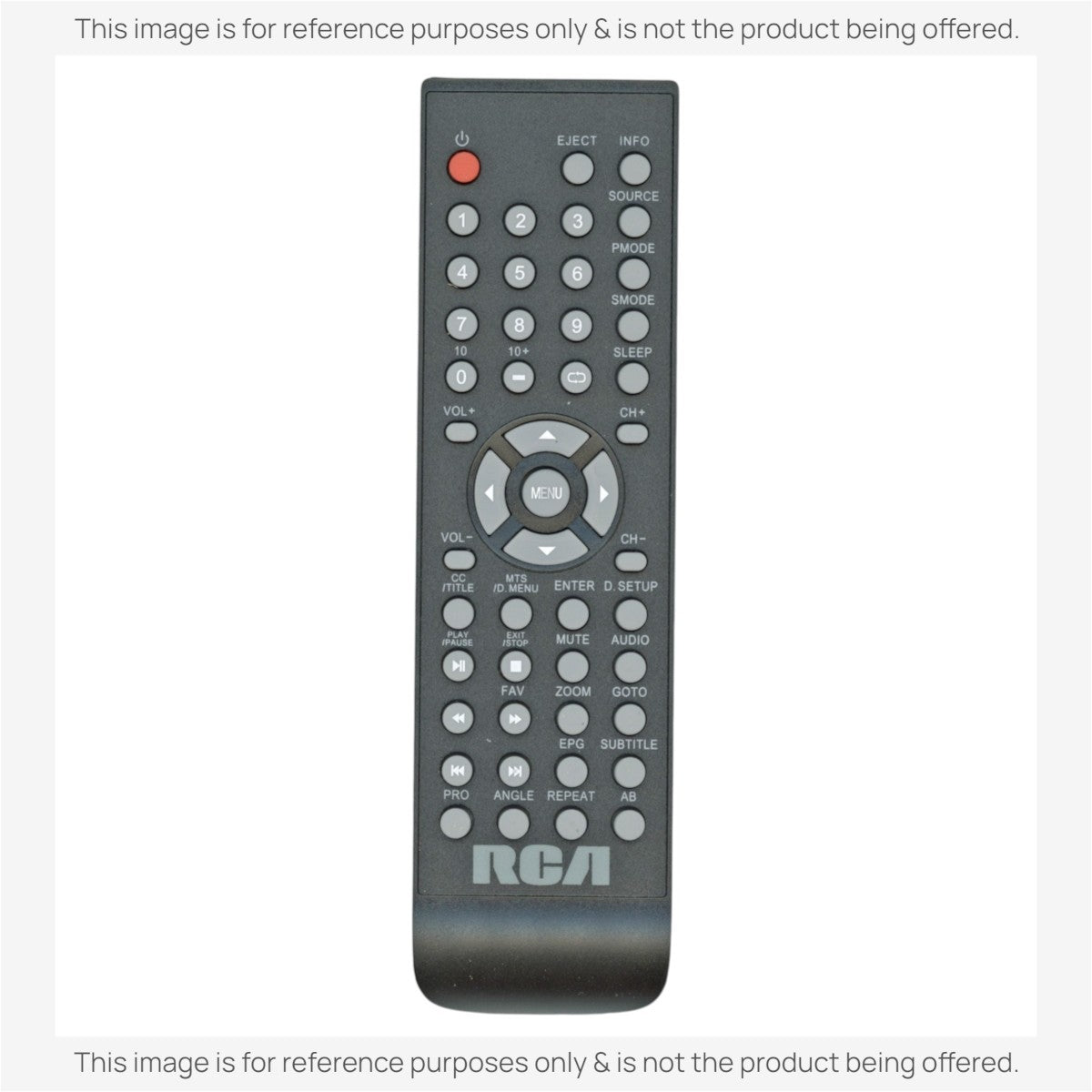 RCA PLCDV100 TV/DVD Remote Control