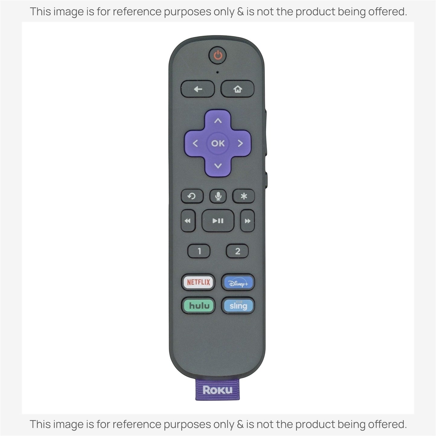 Roku RC506 Enhanced Voice with headphone port Streaming Remote Control