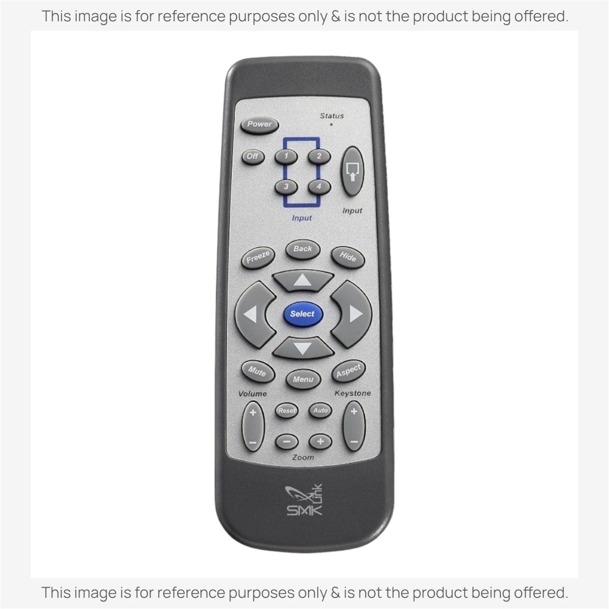 SMK VP3720 Projector Remote Control