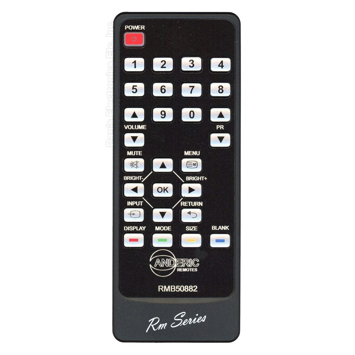 Sharp RRMCG1003MPPZ Monitor Remote Control | IR - RRMCG1003MPPZ