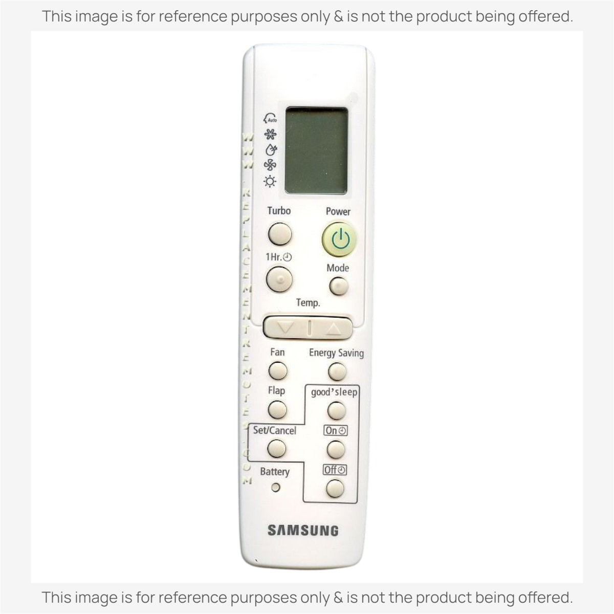 Samsung ARH1409 Air Conditioner Remote Control