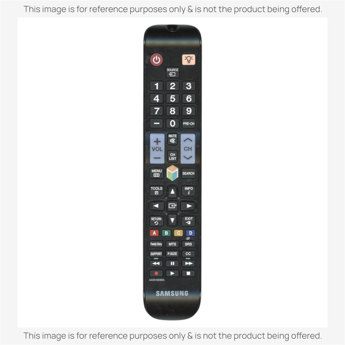 Samsung AA59-00580A Smart TV Remote Control for Samsung TVs | IR - AA5900580A