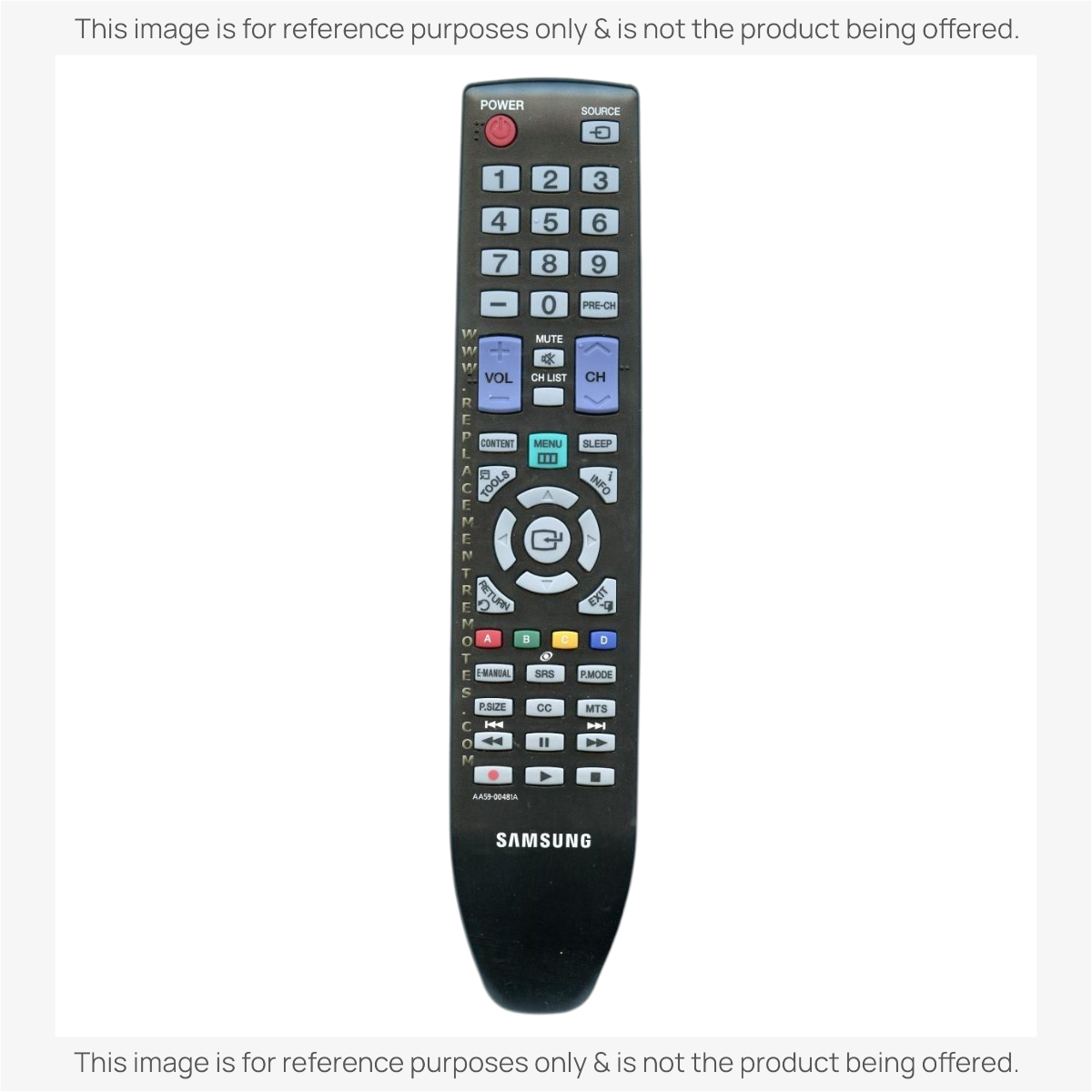 Samsung AA59-00481A TV Remote Control - AA5900481A
