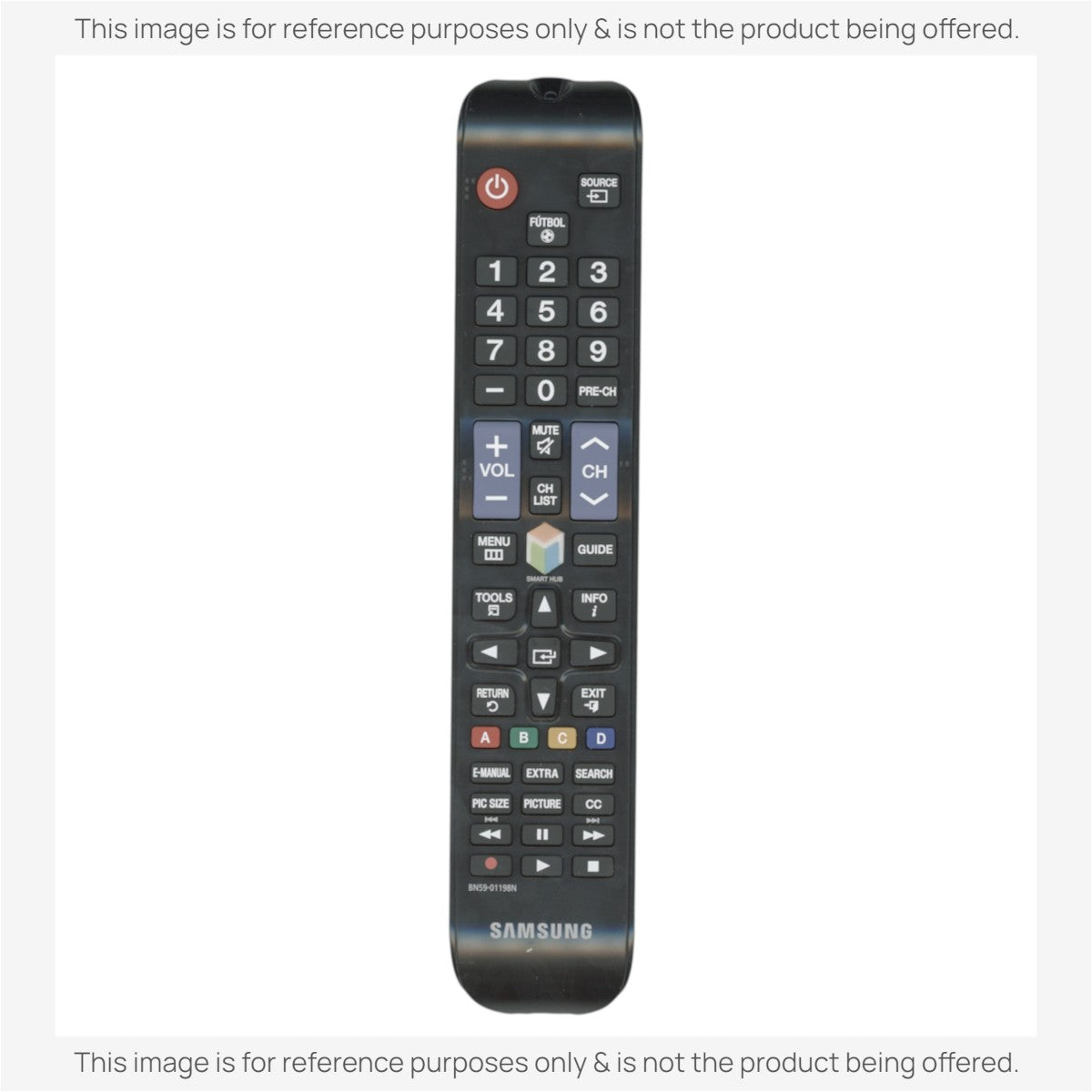 Samsung BN59-01198N TV Remote Control | 2014 - BN5901198N