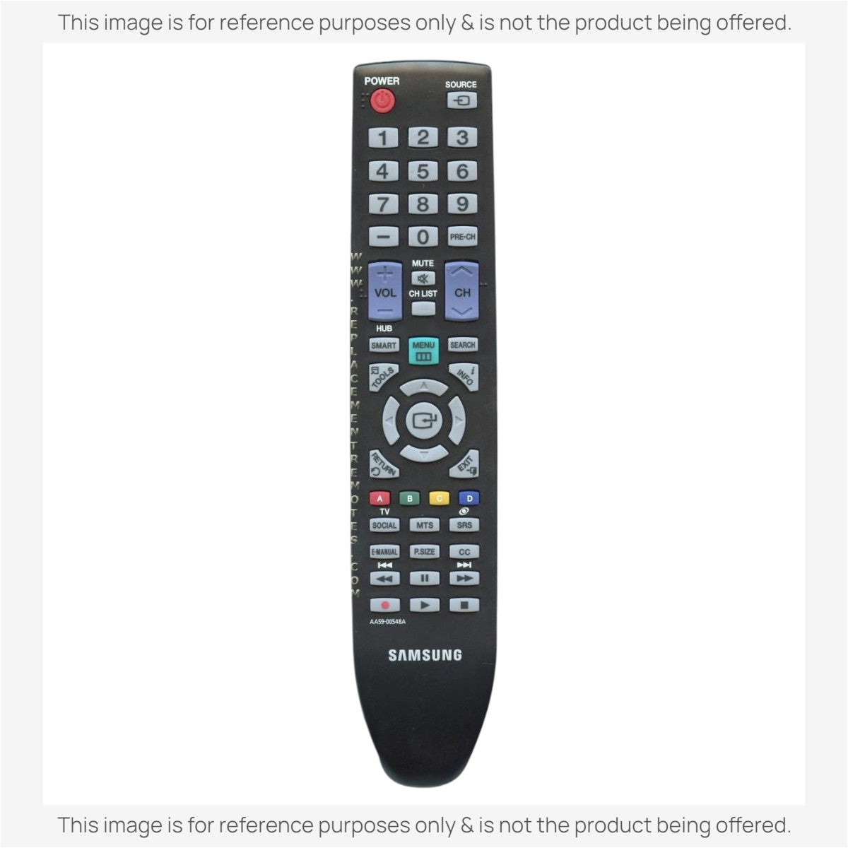 Samsung AA59-00548A TV Remote Control - AA5900548A