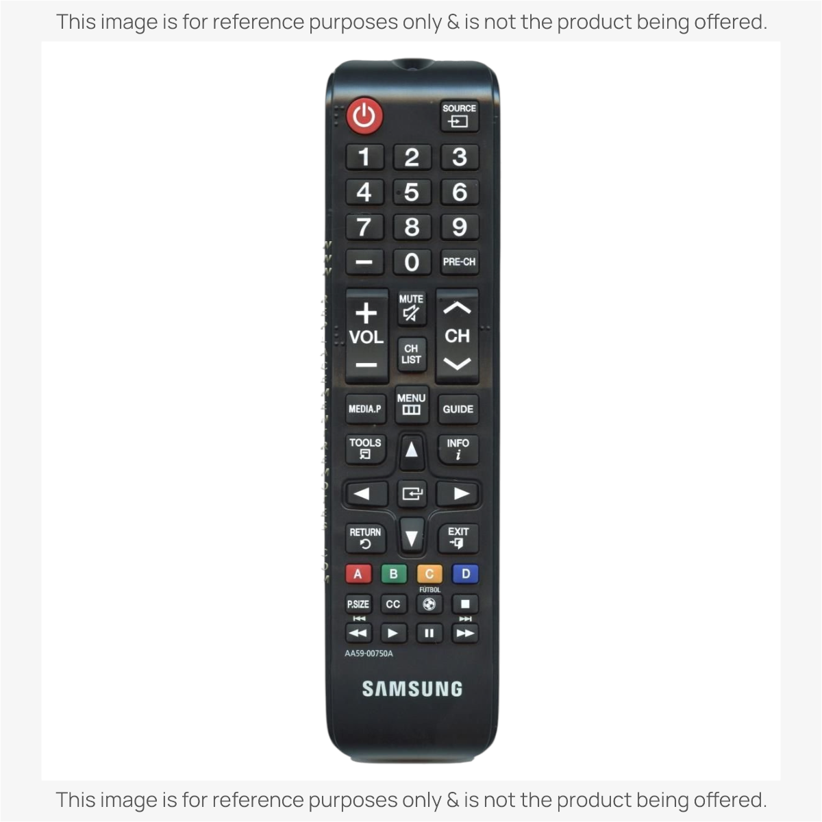 Samsung AA59-00750A TV Remote Control - AA5900750A