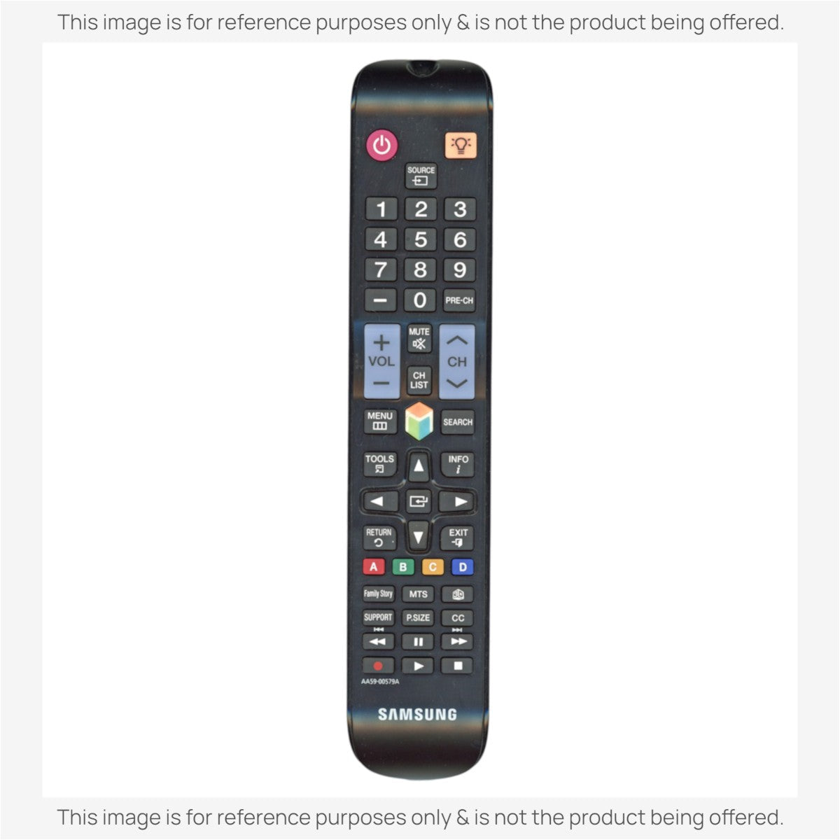 Samsung AA59-00579A TV Remote Control - AA5900579A