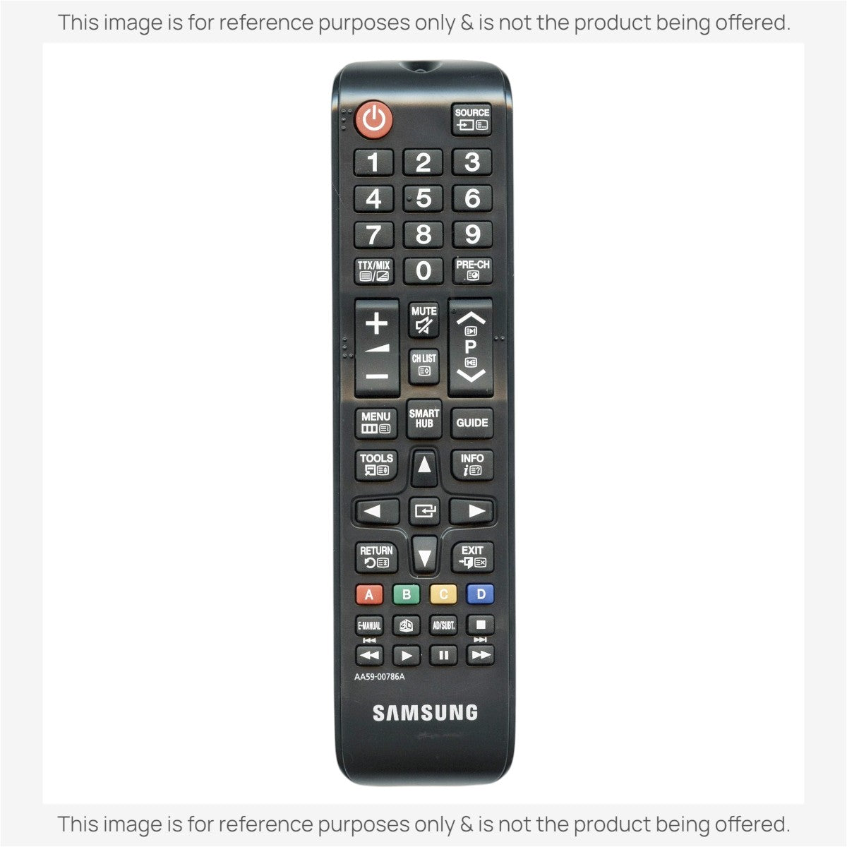 Samsung AA59-00786A for 2012 TV Remote Control - AA5900786A