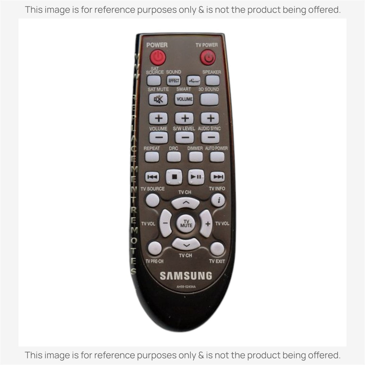 Samsung AH59-02434A Sound Bar Remote Control - AH5902434A