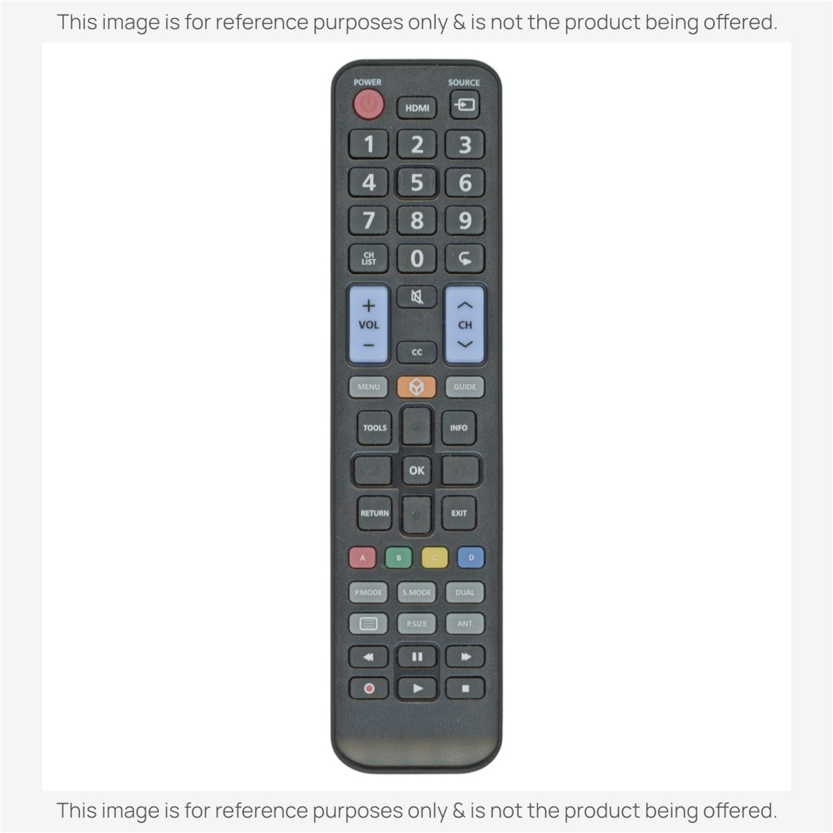 Insignia NSRMTSAM17 For Samsung TV Remote Control