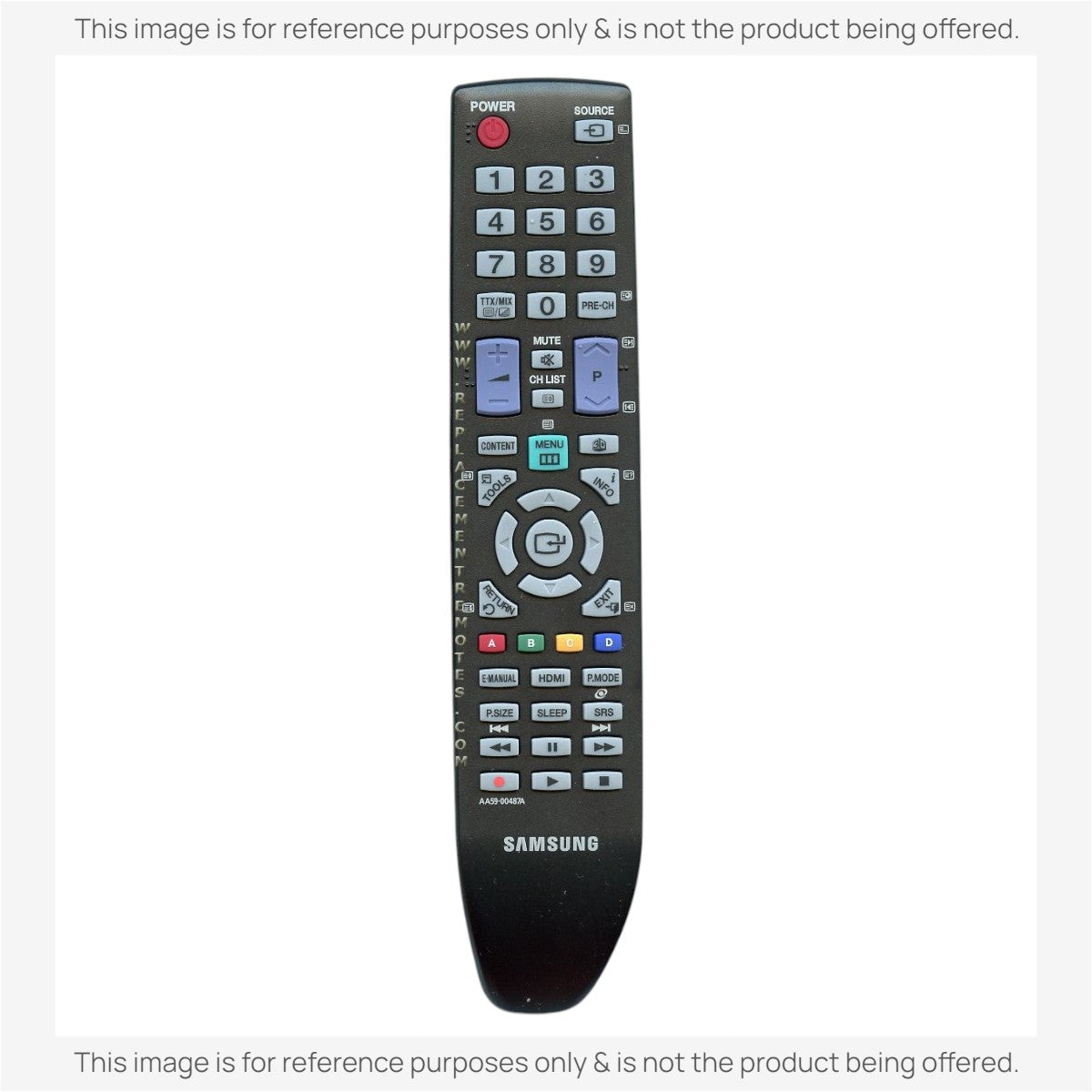 Samsung AA59-00487A TV Remote Control - AA5900487A