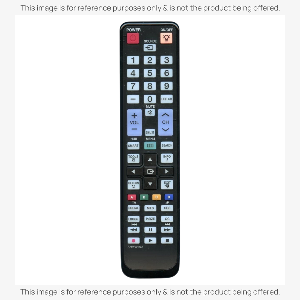 Samsung AA59-00443A TV Remote Control - AA5900443A