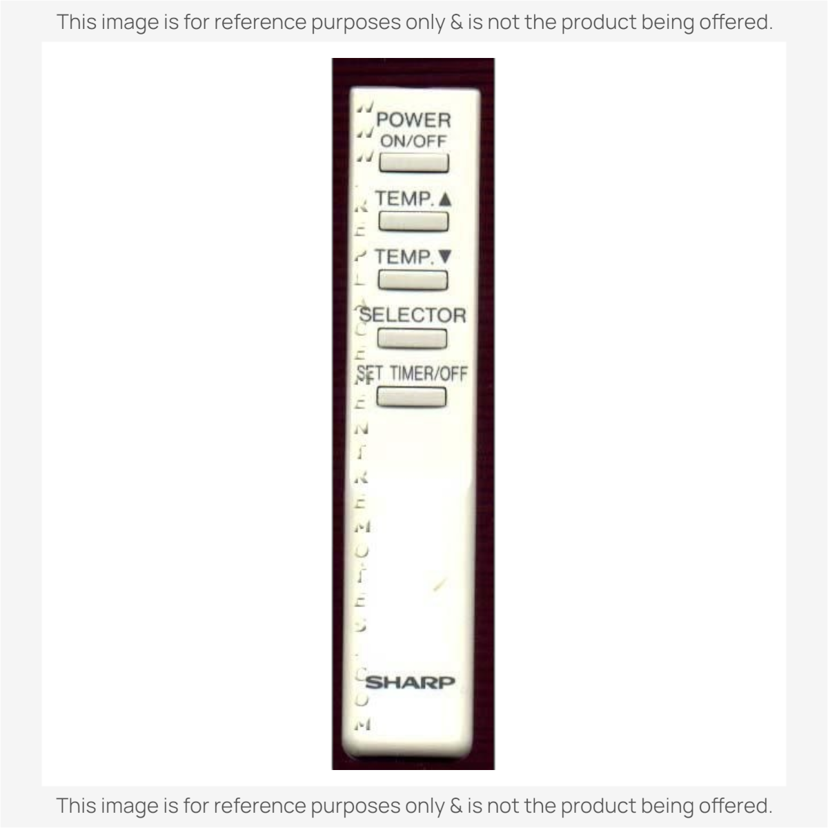 Sharp CRMCA463JBE0 Air Conditioner Remote Control
