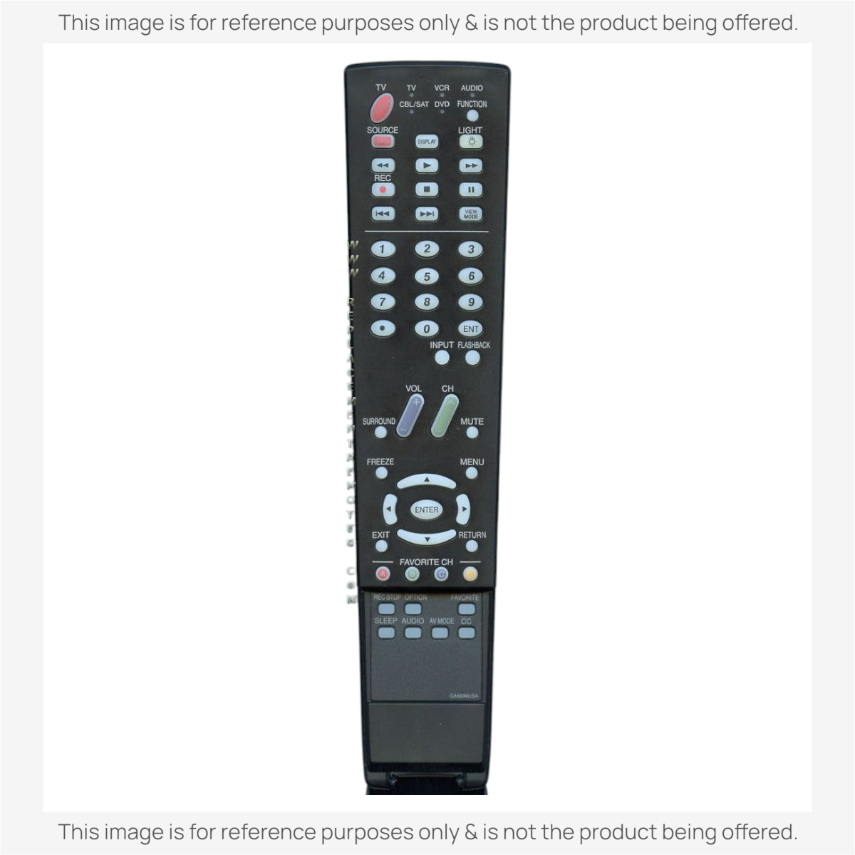 Sharp GA669WJSA TV Remote Control