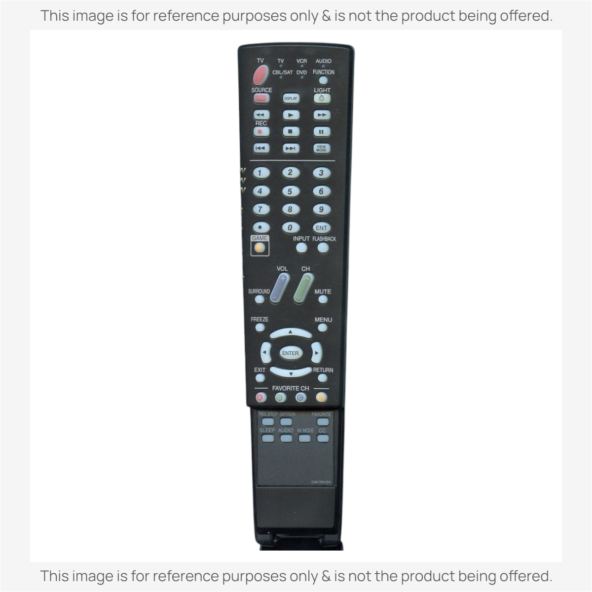 Sharp GA678WJSA TV Remote Control