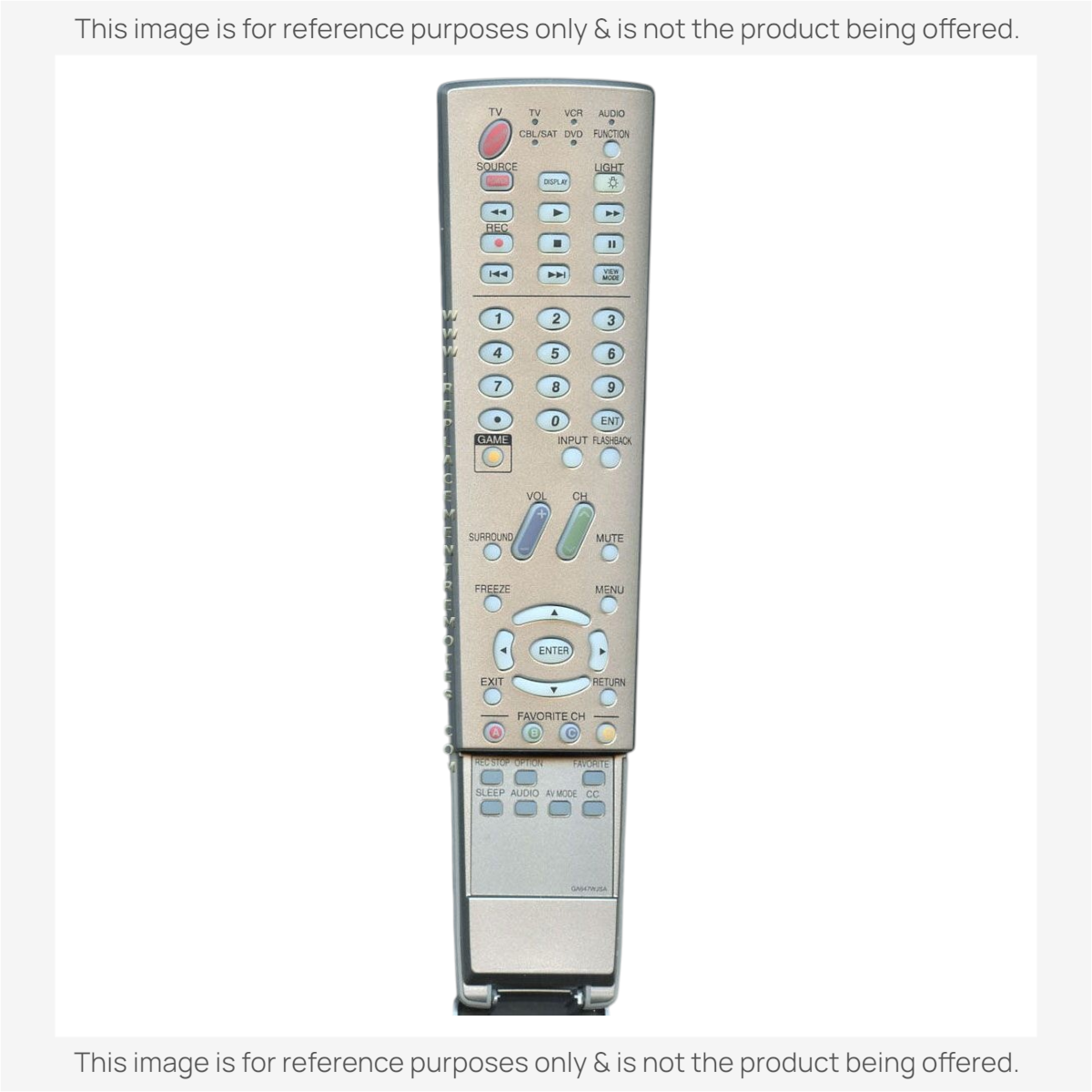 Sharp RRMCGA647WJSA TV Remote Control