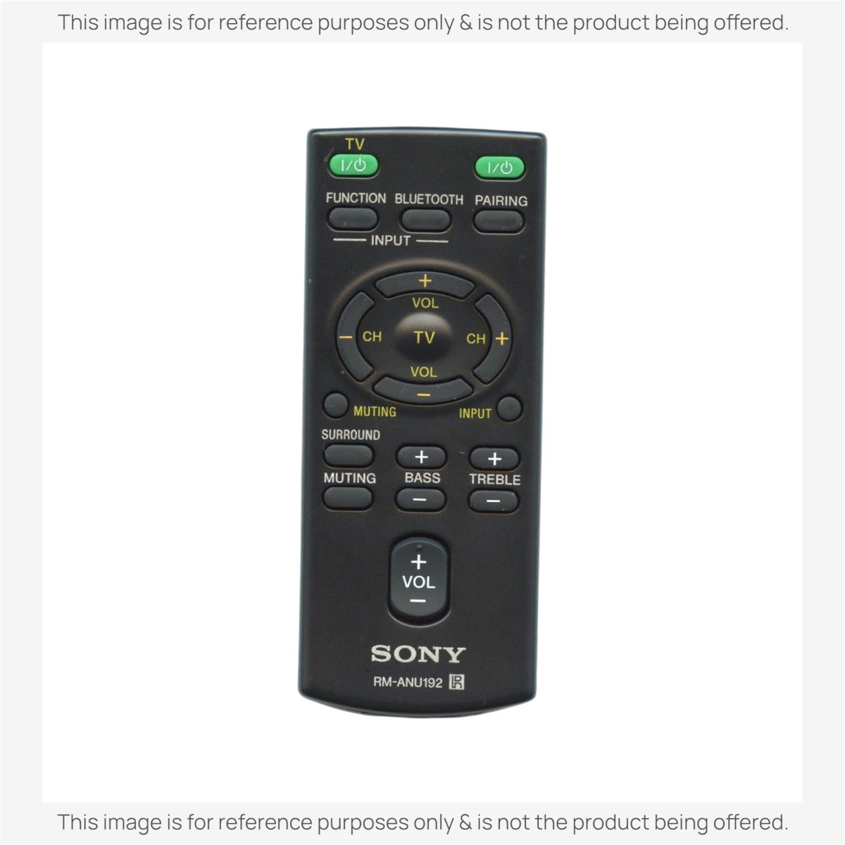 Sony RM-ANU192 Audio Remote Control - RMANU192