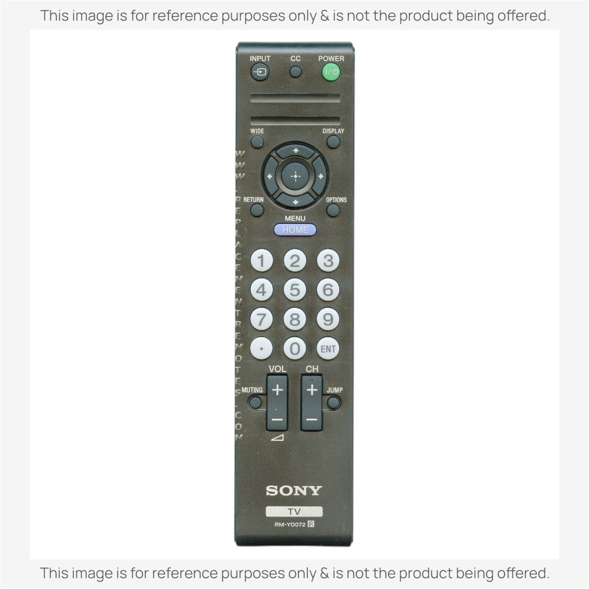 Sony RM-YD072 TV Remote Control - RMYD072