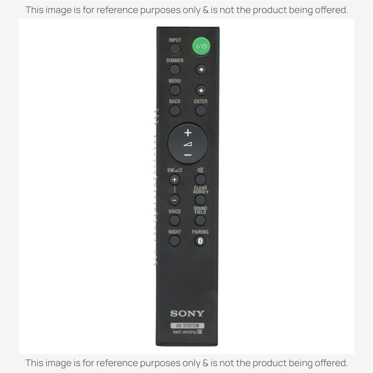 Sony RMT-AH101U Sound Bar Remote Control - RMTAH101U