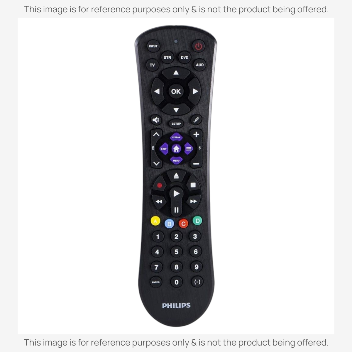 Philips SRP9243B/27 4-Device Universal Remote Control