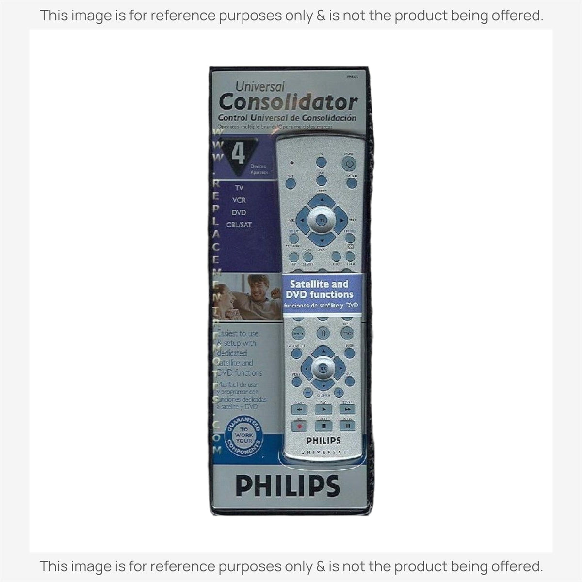 Philips PM4355 4-Device Universal Remote Control
