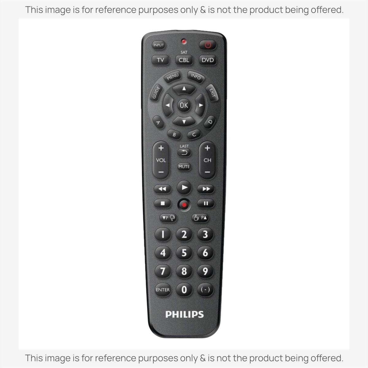Philips SRP1103/27 3-Device Universal Remote Control