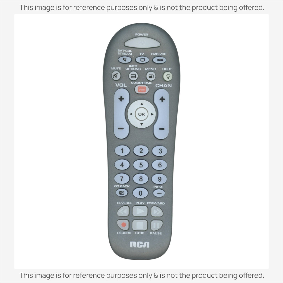 RCA RCR314WR 3-Device Universal Remote Control