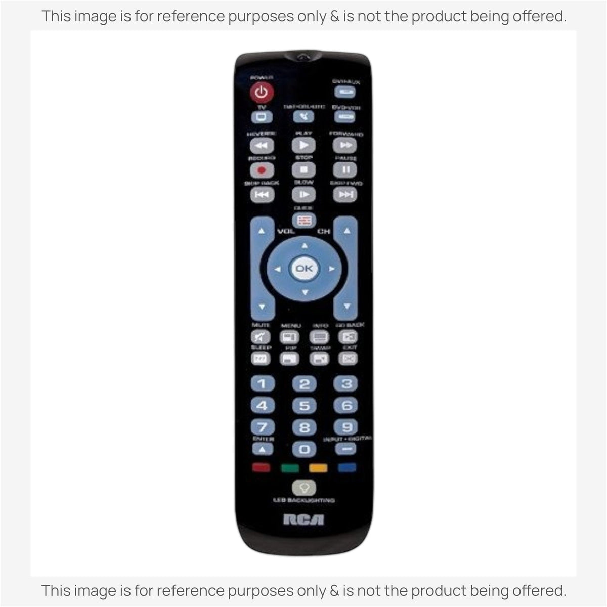 RCA RCRN04GZ 4-Device Universal Remote Control