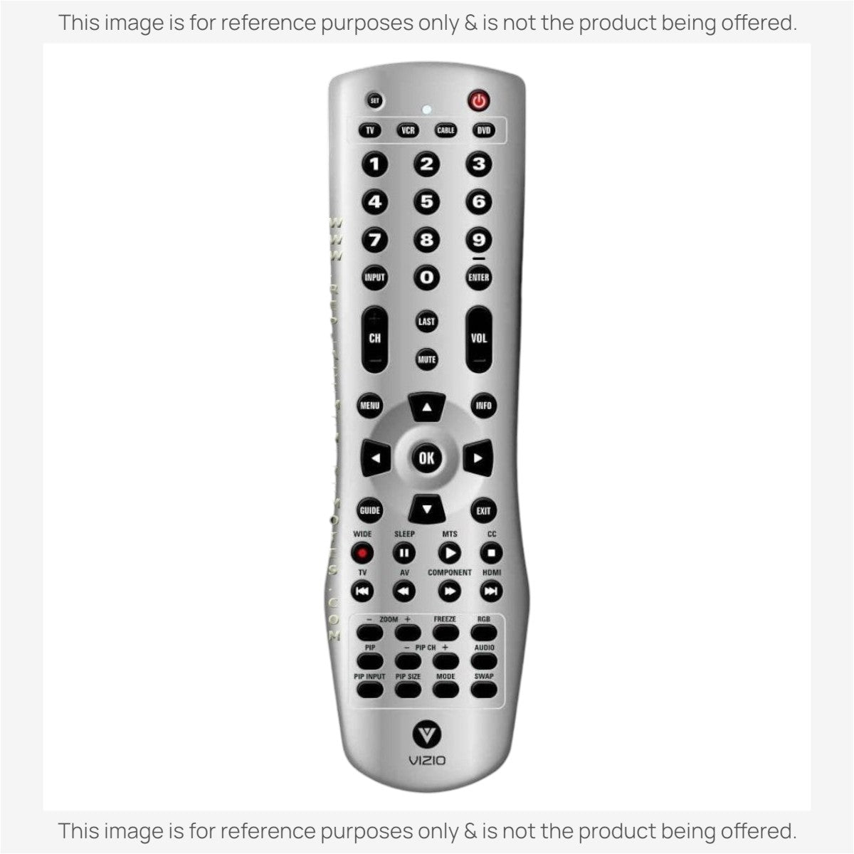 Vizio RCVZ03 TV Remote Control