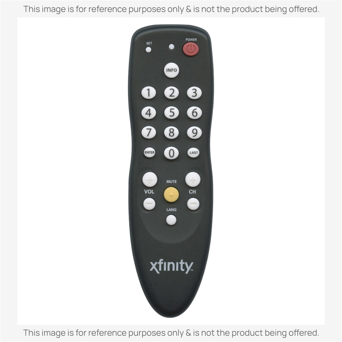 xfinity RC2392101/03B Cable Remote Control