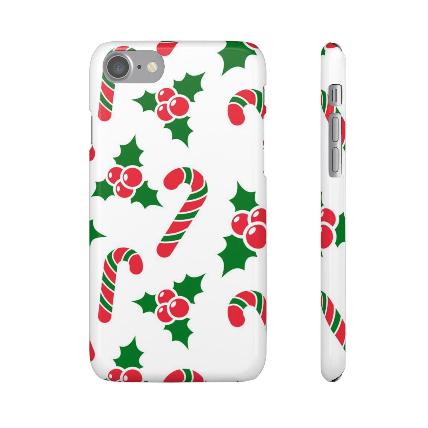 Custom iPhone Tough Phone Case – Christmas Santa Holiday Design, Festive Xmas Protection