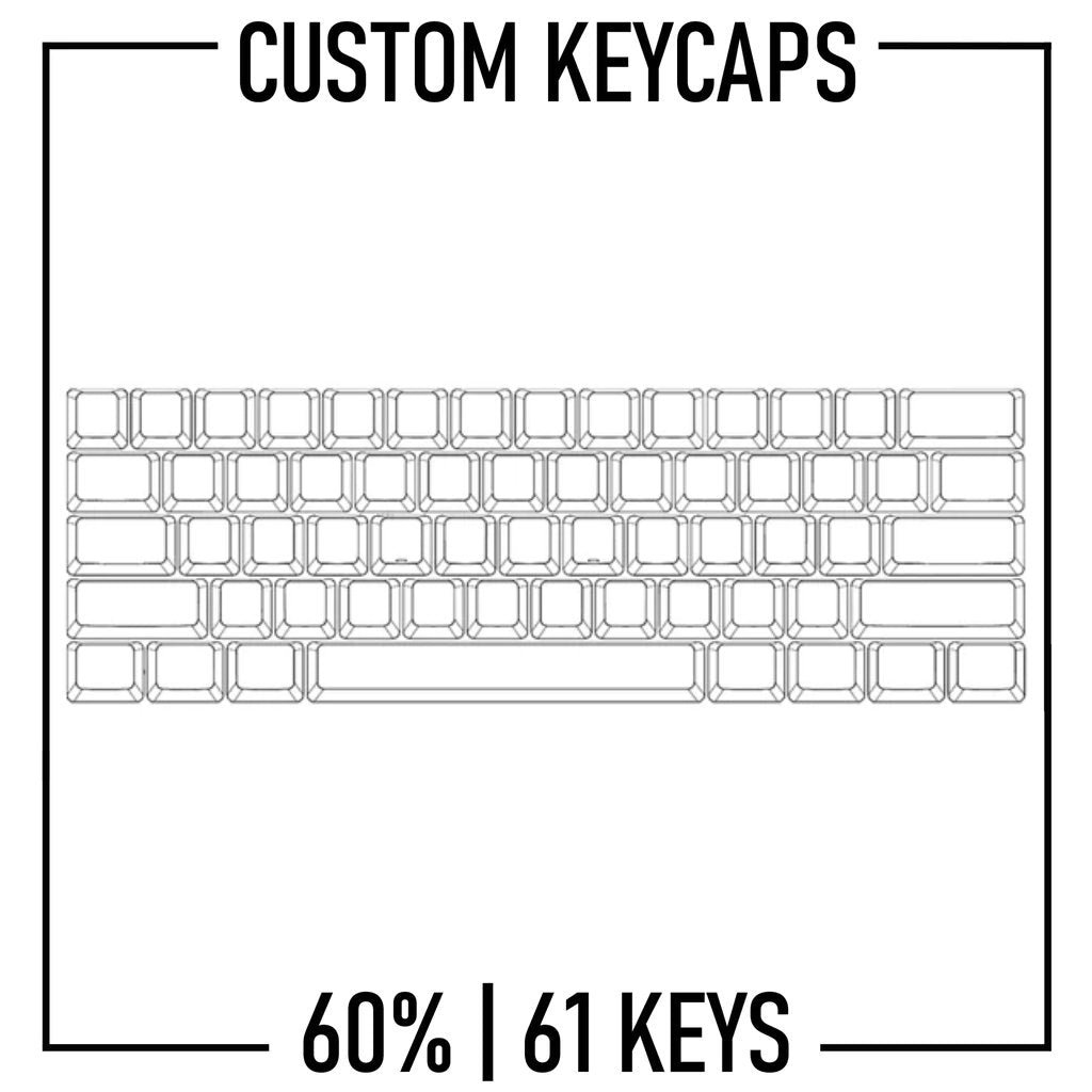 Design Studio - 60% Keyboard Custom Keycaps ( ANSI )