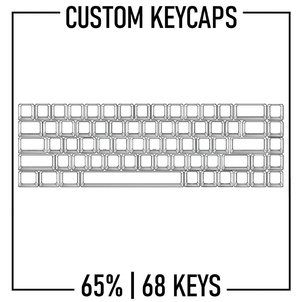 Design Studio - 65% Keyboard Custom Keycaps ( ANSI )