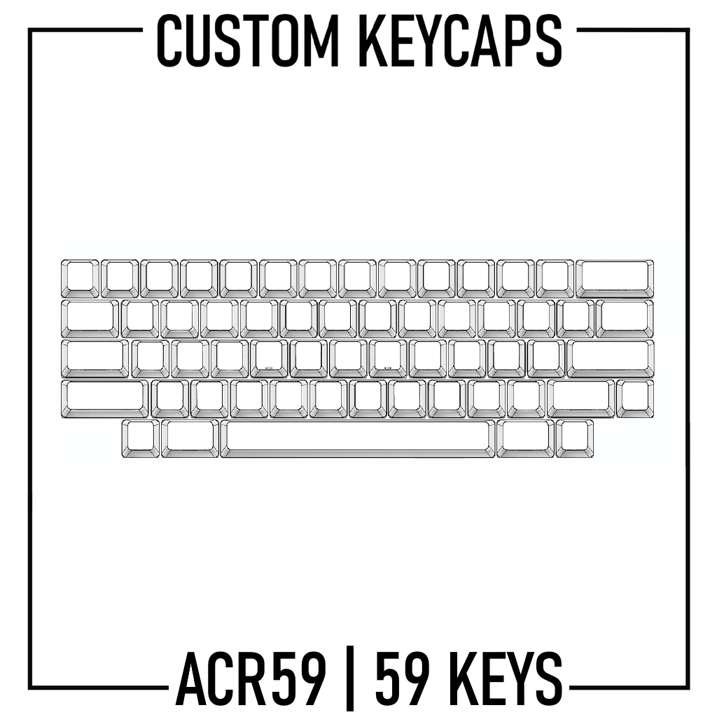Design Studio - ACR59 60% Keyboard Custom Keycaps