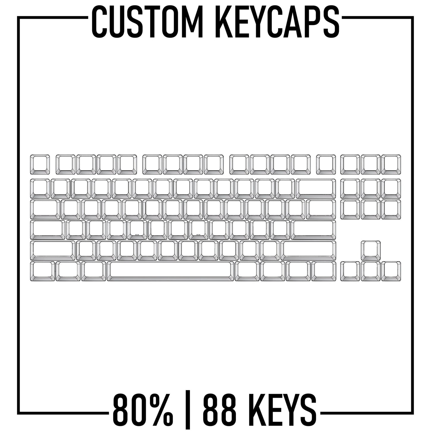 Design Studio - Zoom TKL Custom Keycaps Set | PBT Keycaps