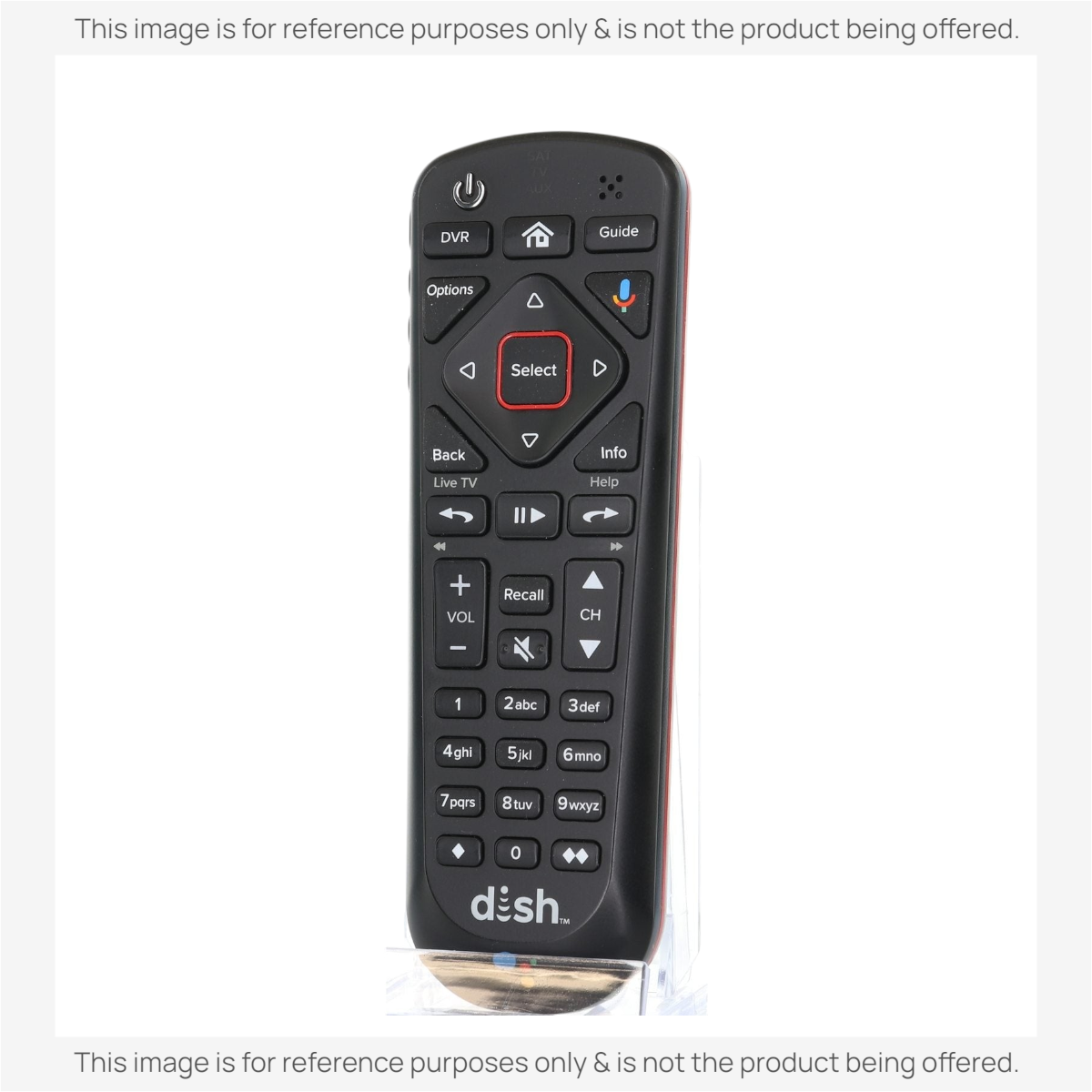 Dish-Network 54.1 UHF 2G WITH GOOGLE VOICE Satellite Remote Control - 218252