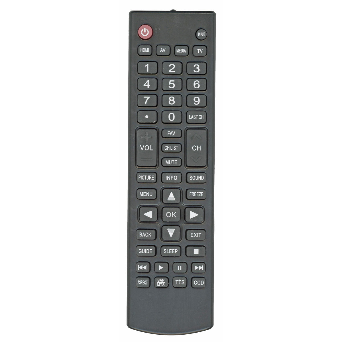 Anderic Generic 398GR12BEEMN0001 for ONN TV Remote Control
