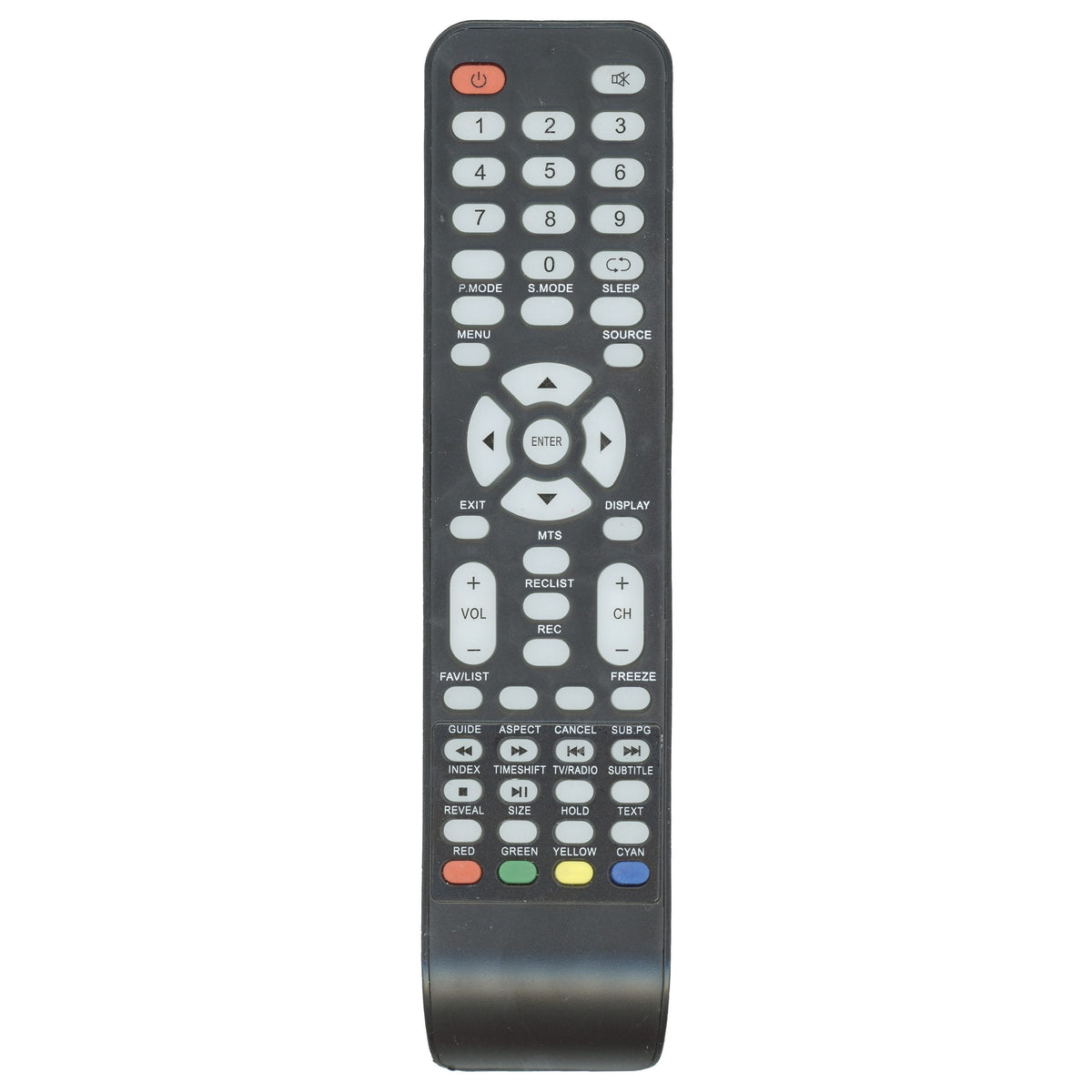 Anderic Generic RRLED1930A For Curtis TV Remote Control