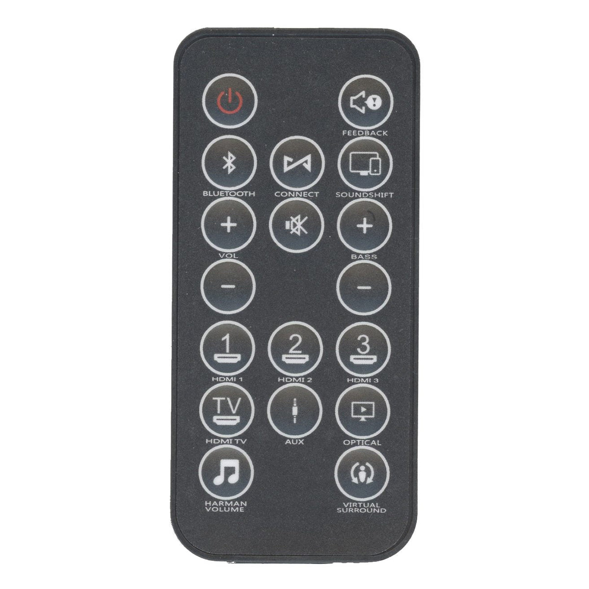 Anderic Generic RRSB450 for JBL Sound Bar Remote Control