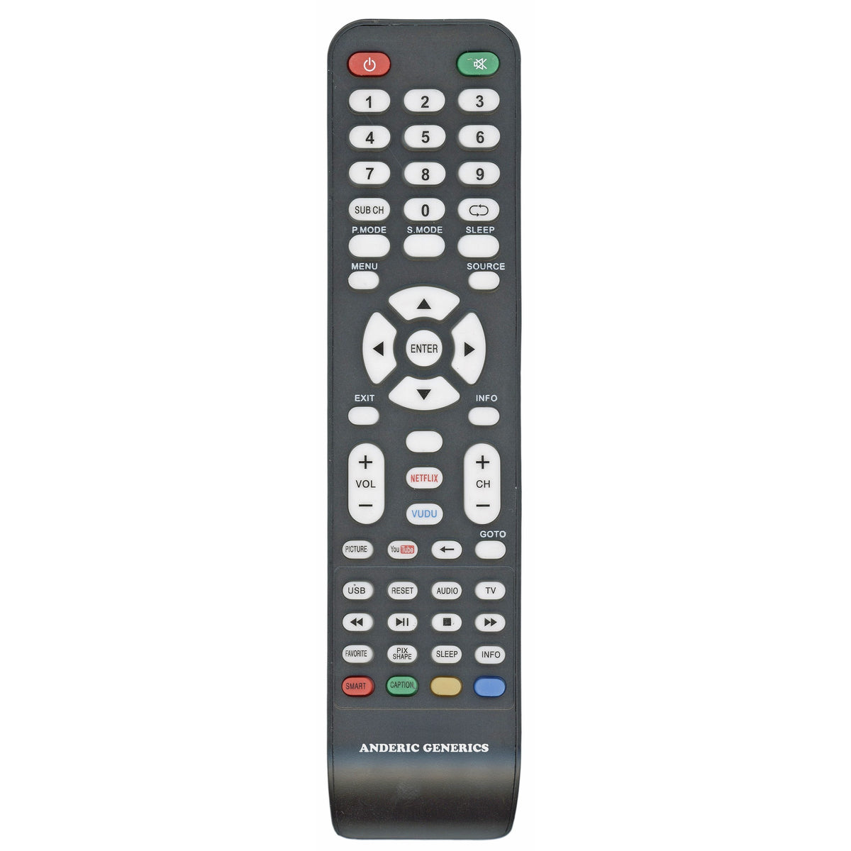 Anderic Generic SAN928A FOR SANYO TV Remote Control