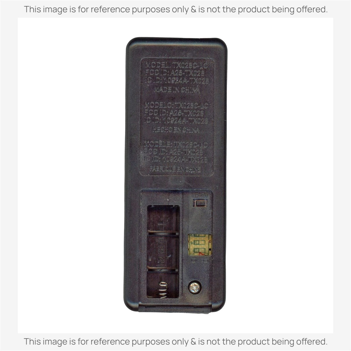 Hampton Bay TX028C-LC Ceiling Fan Remote Control