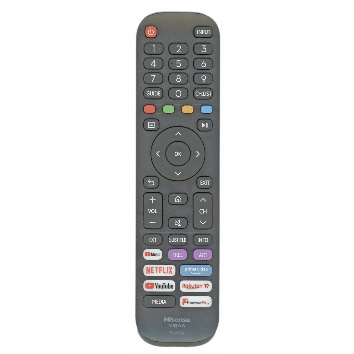 Hisense EN2A30 TV Remote Control