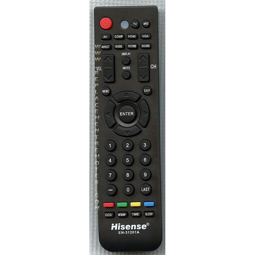 Hisense EN31201A TV Remote Control
