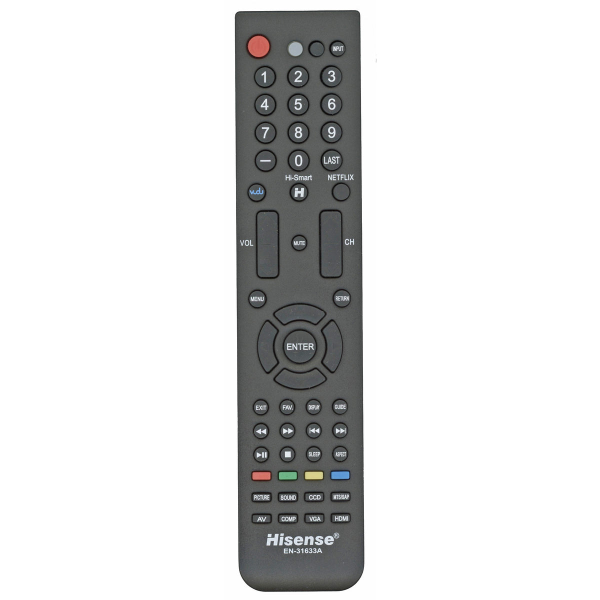 Hisense EN31633A TV Remote Control
