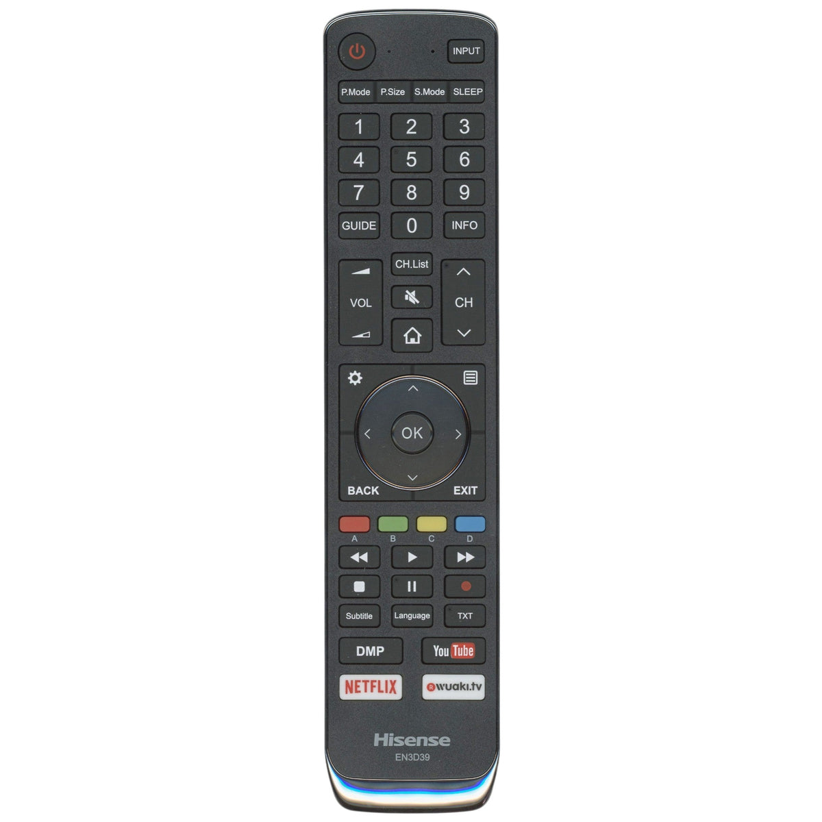 Hisense EN3D39 TV Remote Control