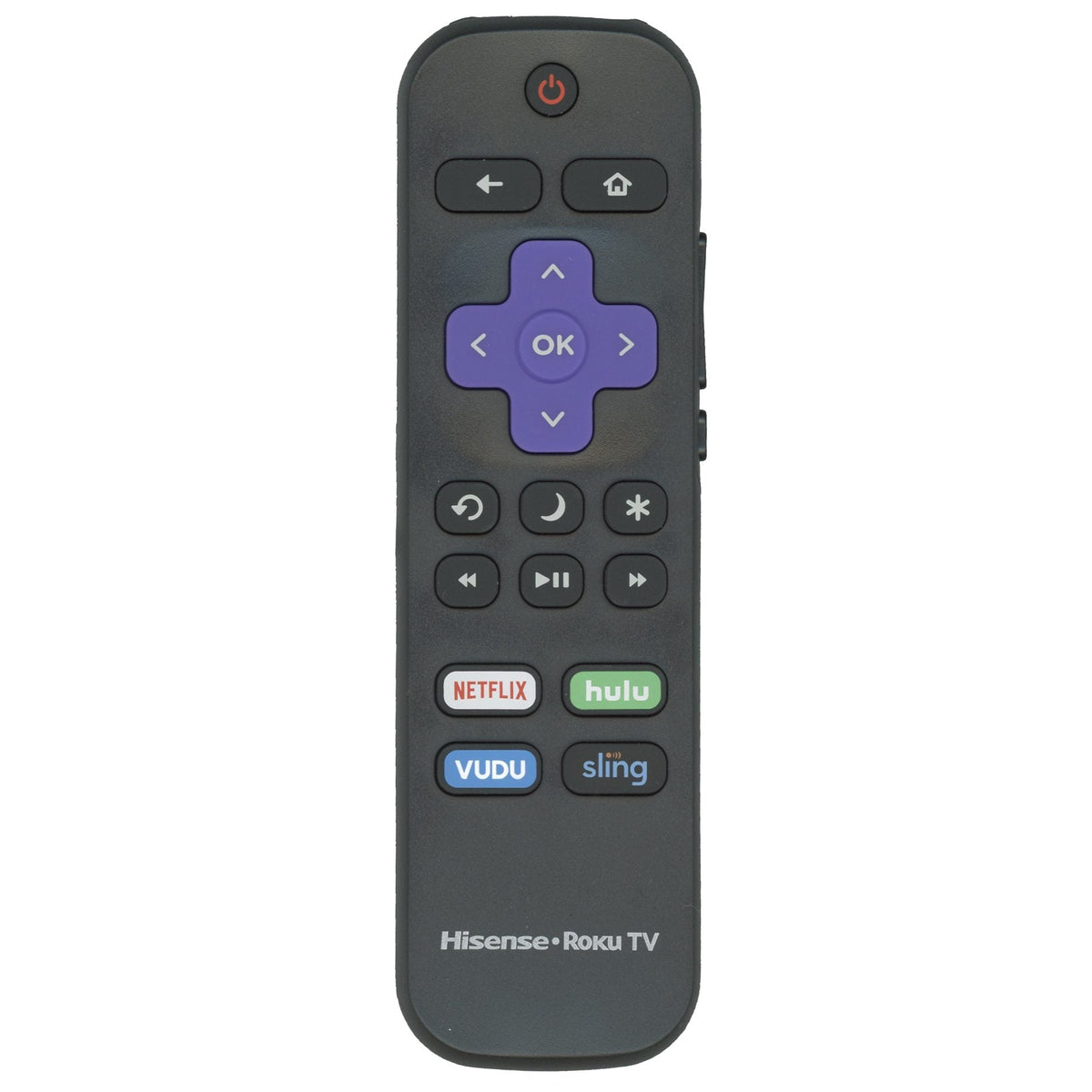 Hisense HU-RCRUS-20G Roku TV Remote Control | IR - HURCRUS20G - 243959