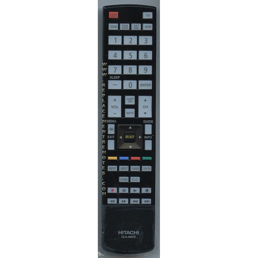 Hitachi HL02567 TV Remote Control